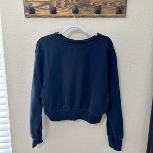 Victoria Secret Sport - Navy - Crop Sweater - Size Medium